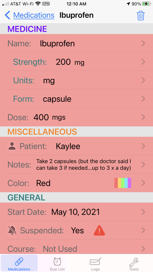 Medi-Prompt™ Screen