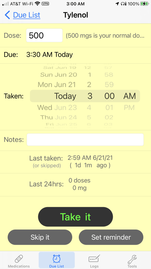 Medi-Prompt™ Screen