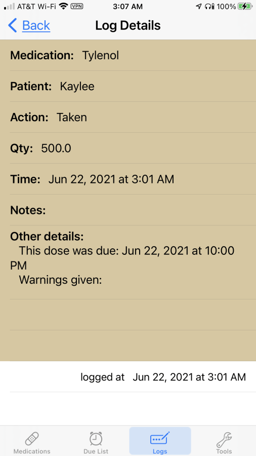 Medi-Prompt™ Screen