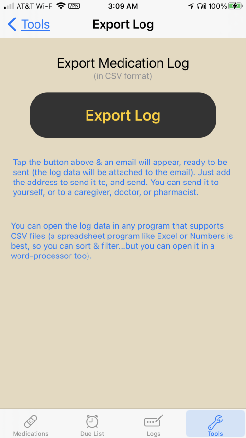Medi-Prompt™ Screen